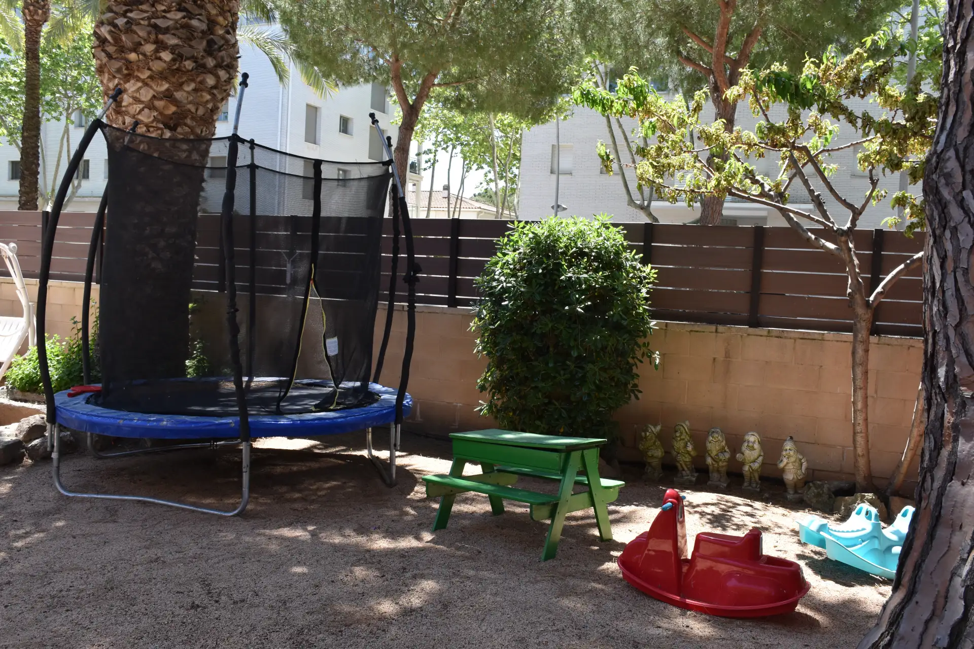 Apartamentos Les Palmeres Platja d'Aro Zona verde Jardin